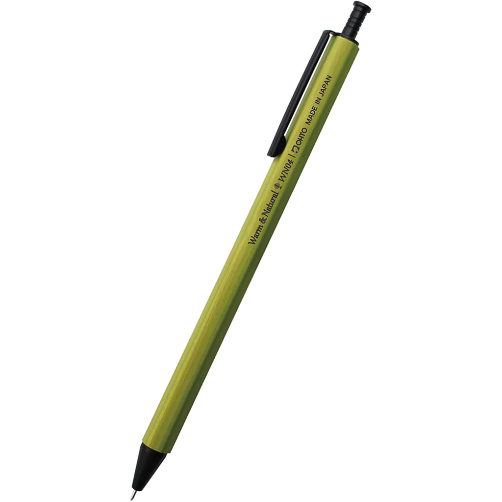 Ohto Wood Gel Pen - Warm & Natural Green