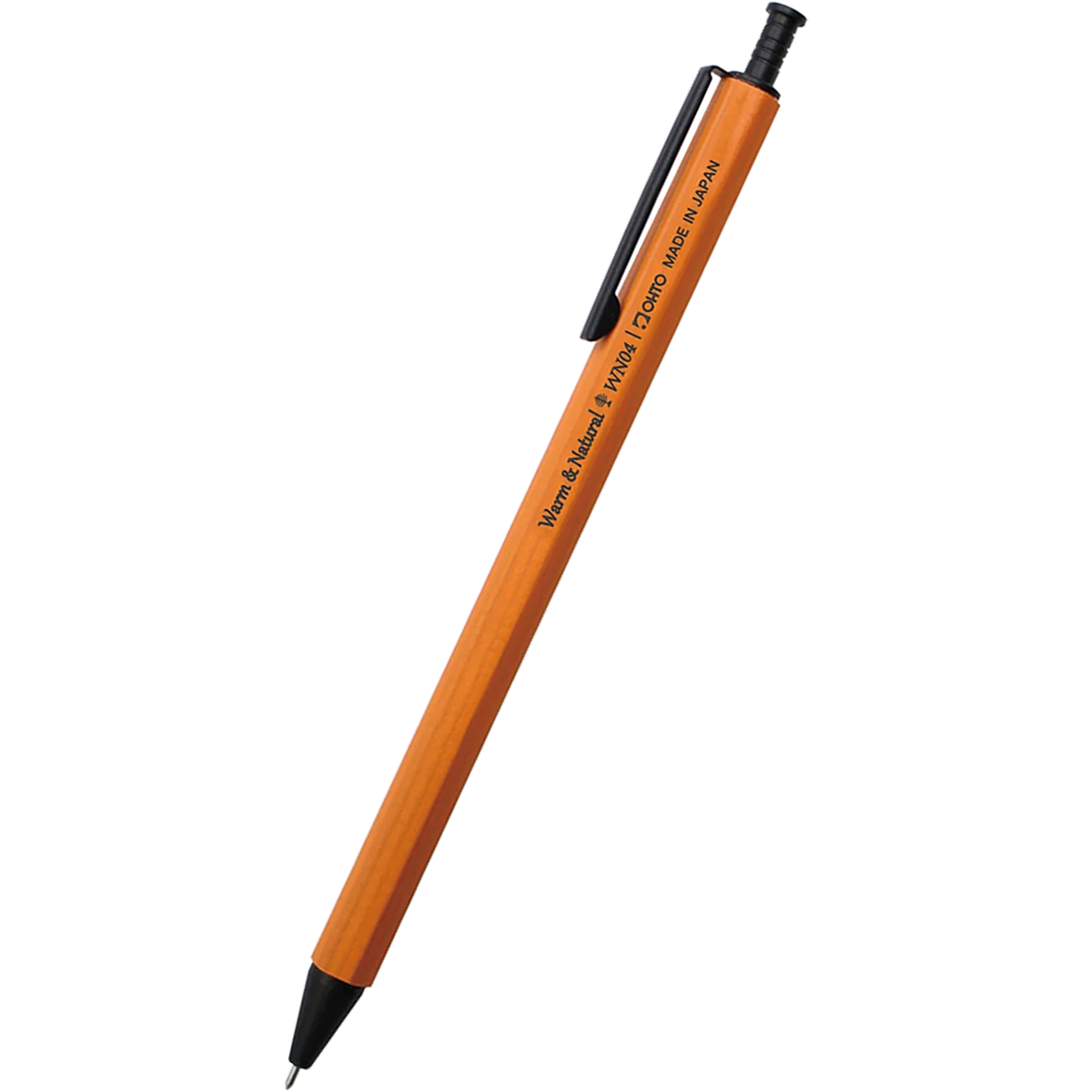 Ohto Wood Gel Pen - Warm & Natural Orange