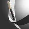 Omas Bologna Fountain Pen - Galassia Argento - Gold Trim (Limited Edition) - Pen Boutique Ltd