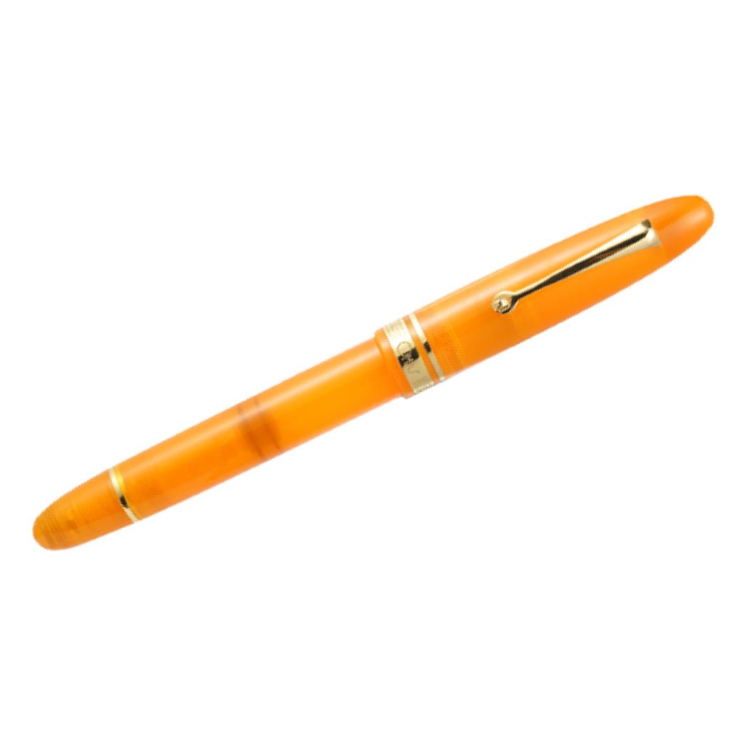 Omas Ogiva Fountain Pen - Arancione - Gold Trim - 14K Nib - Pen Boutique Ltd