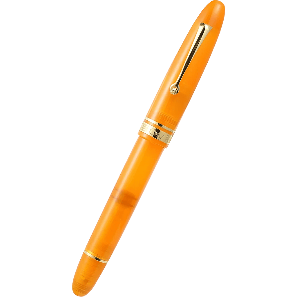 Omas Ogiva Fountain Pen - Arancione - Gold Trim - 14K Nib - Pen Boutique Ltd