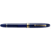 Omas Ogiva Fountain Pen - Blue - Gold Trim - 14K Nib - Pen Boutique Ltd