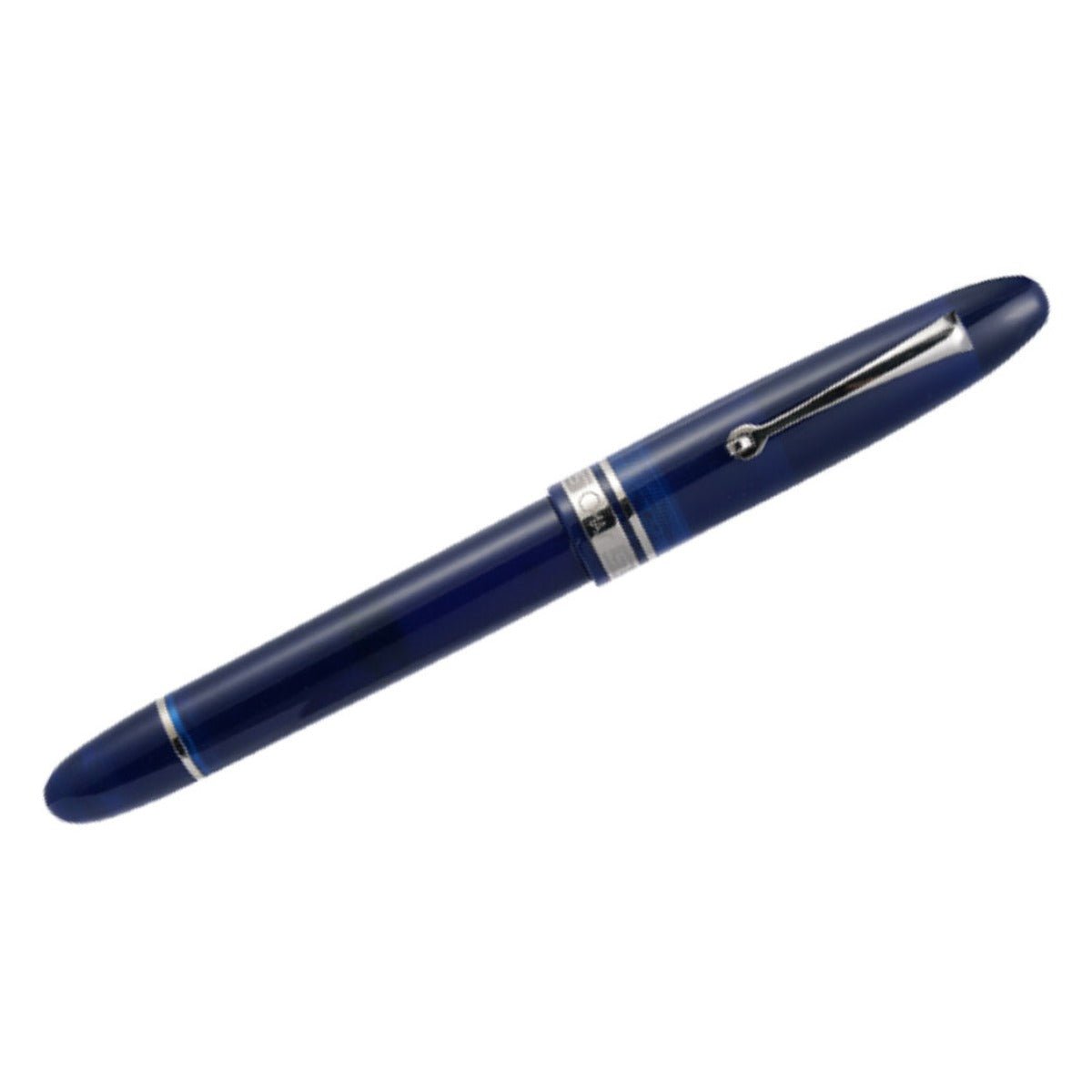 Omas Ogiva Fountain Pen - Blue - Silver Trim - 14K Nib - Pen Boutique Ltd