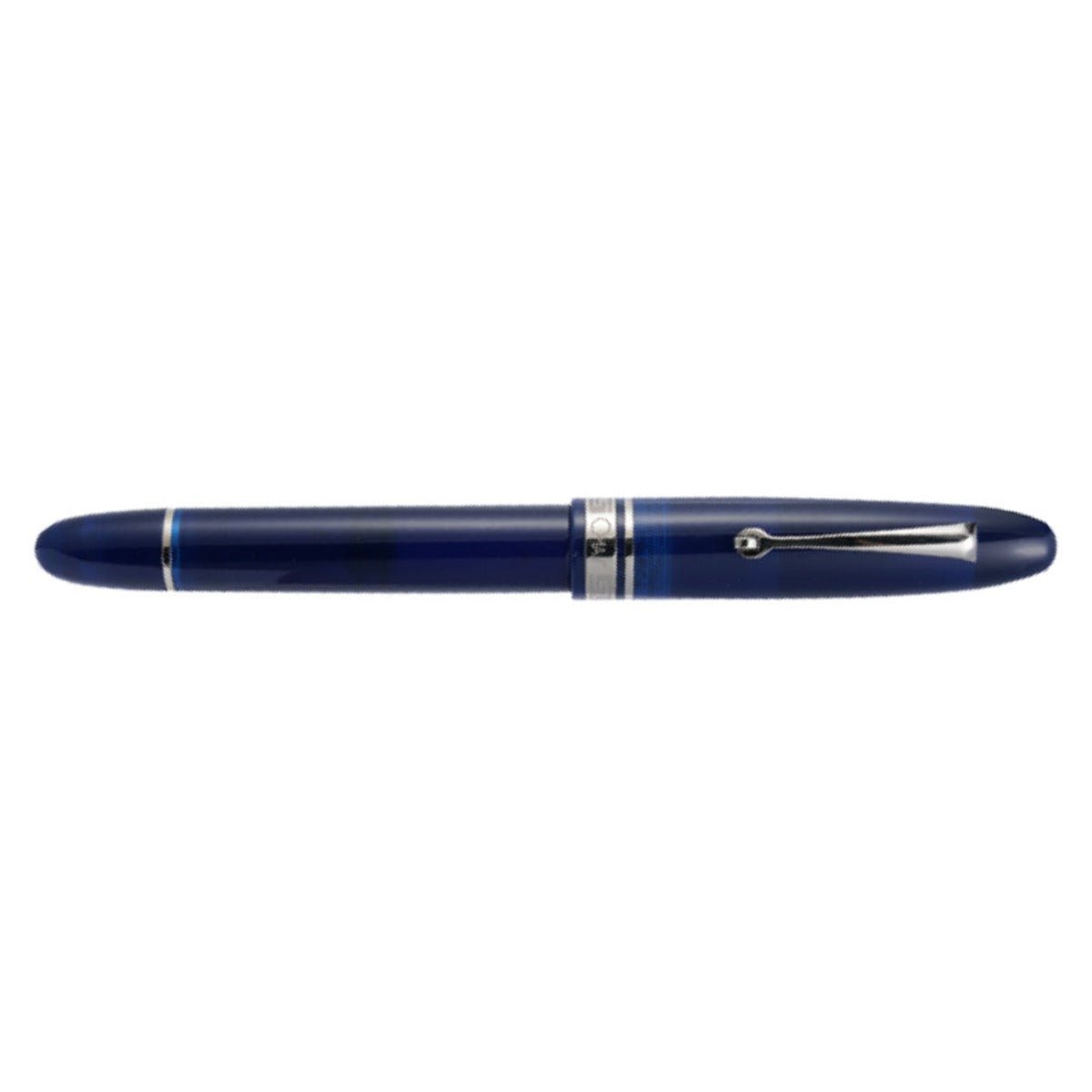 Omas Ogiva Fountain Pen - Blue - Silver Trim - 14K Nib - Pen Boutique Ltd