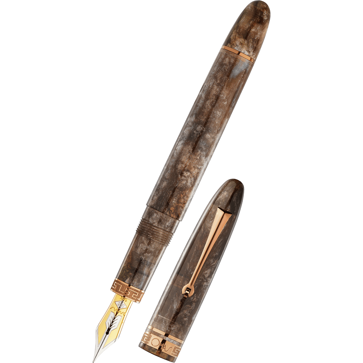 Omas Ogiva Fountain Pen - Espresso Martini (Limited Edition) - Pen Boutique Ltd