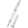 Omas Ogiva Fountain Pen - Frosted Demonstrator - Silver Trim - 14K Nib - Pen Boutique Ltd