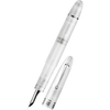 Omas Ogiva Fountain Pen - Frosted Demonstrator - Silver Trim - 14K Nib - Pen Boutique Ltd