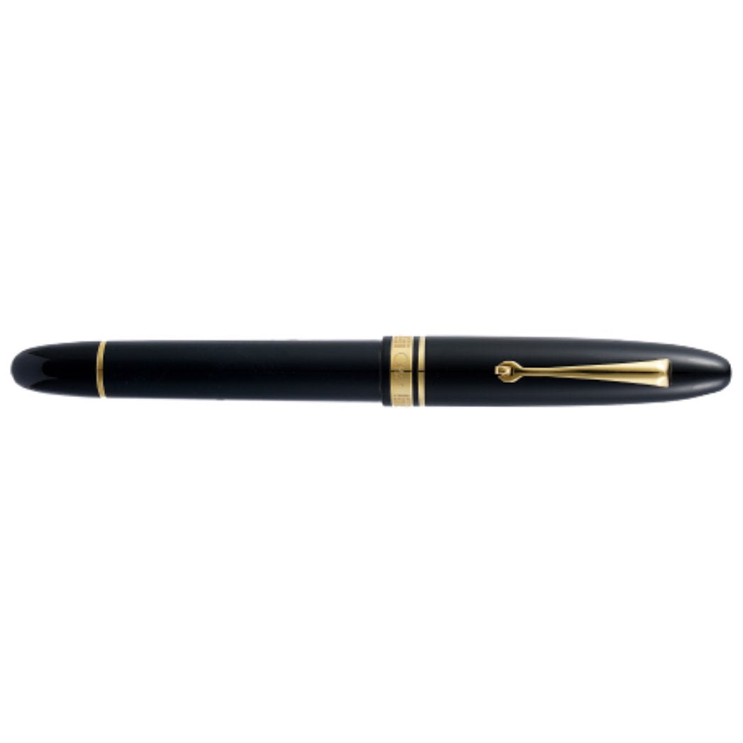 Omas Ogiva Fountain Pen - Nera - Gold Trim - 14K Nib - Pen Boutique Ltd