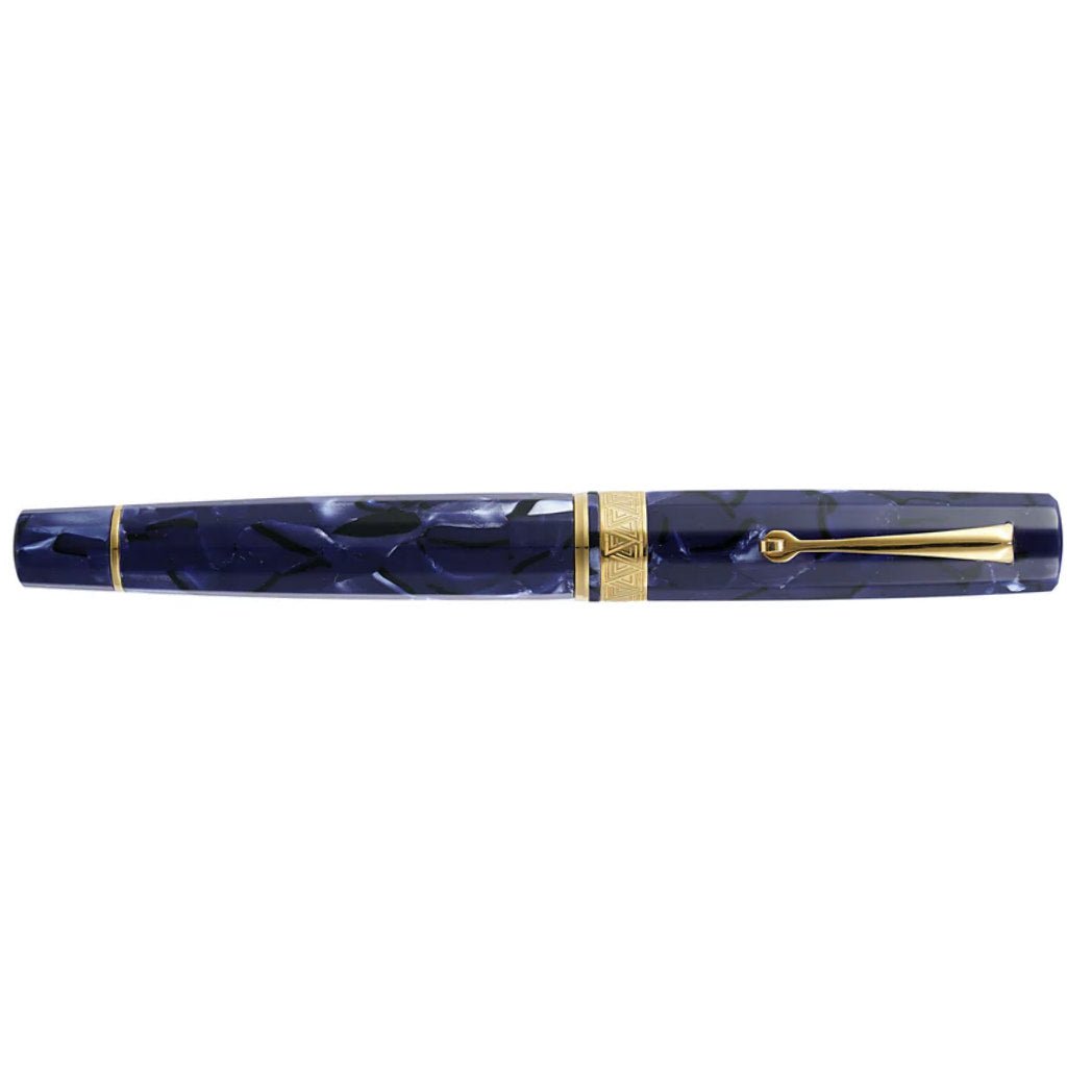 Omas Paragon Fountain Pen - Blue Royale - Gold Trim - 14k Nib - Pen Boutique Ltd