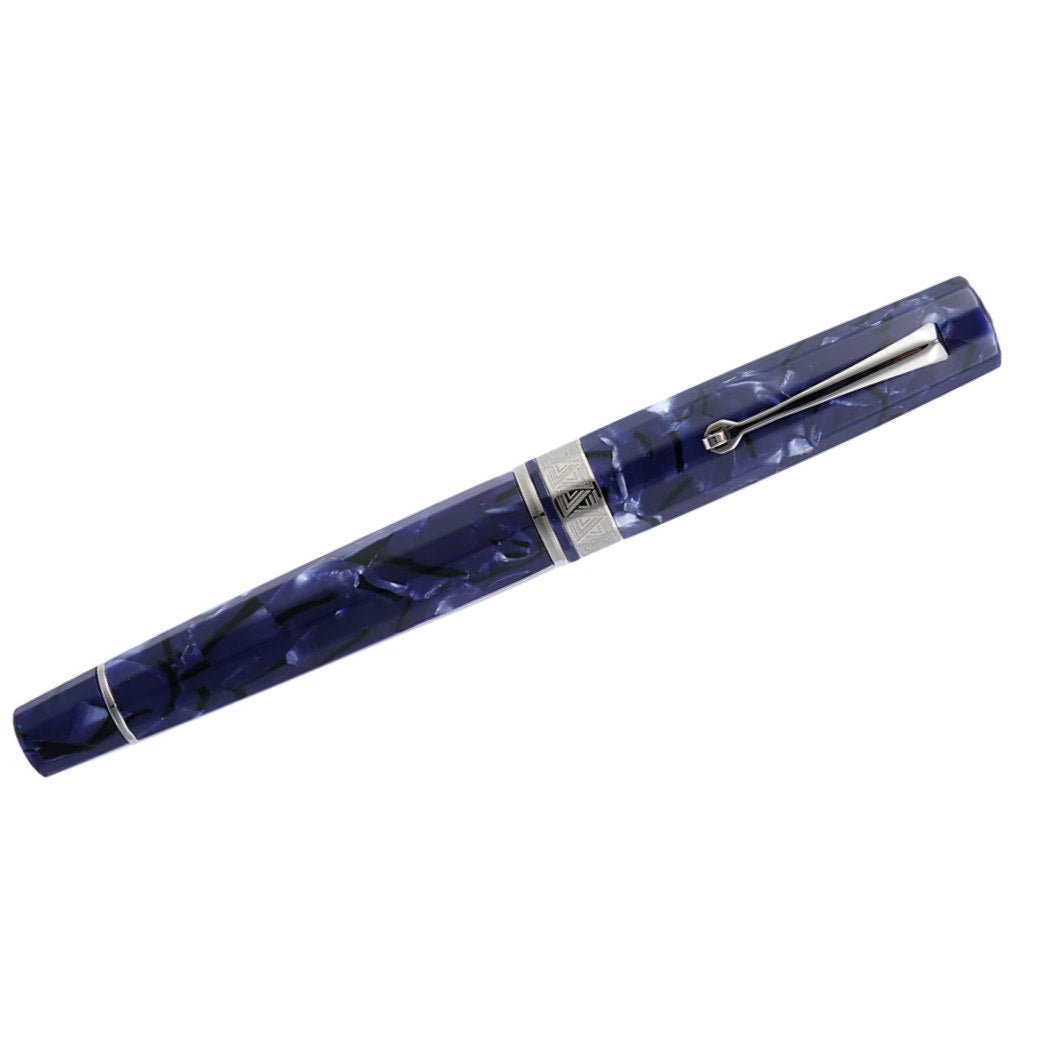 Omas Paragon Fountain Pen - Blue Royale - 14k Nib - Pen Boutique Ltd