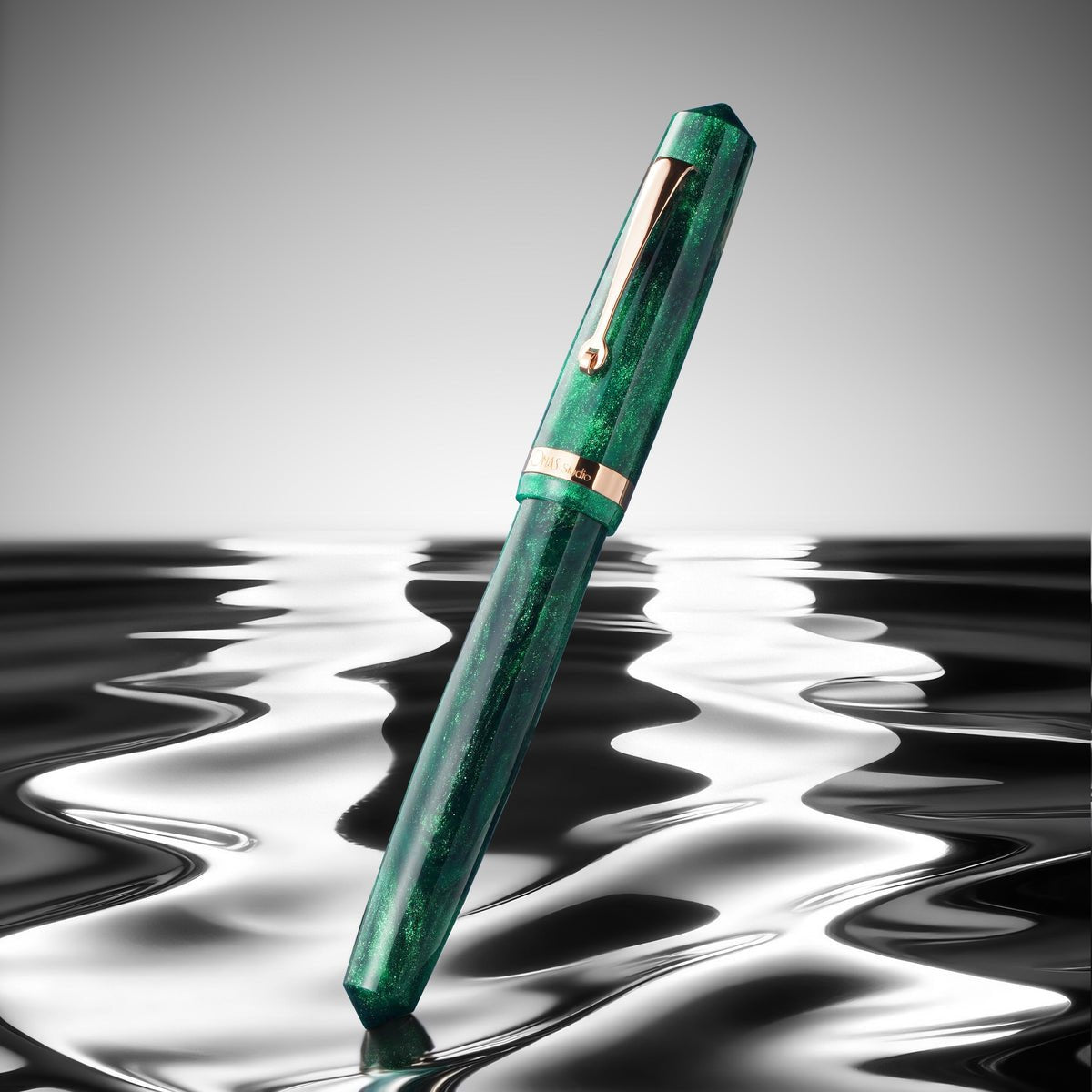 Omas Studio Fountain Pen - Smeraldo Elegante - Pen Boutique Ltd