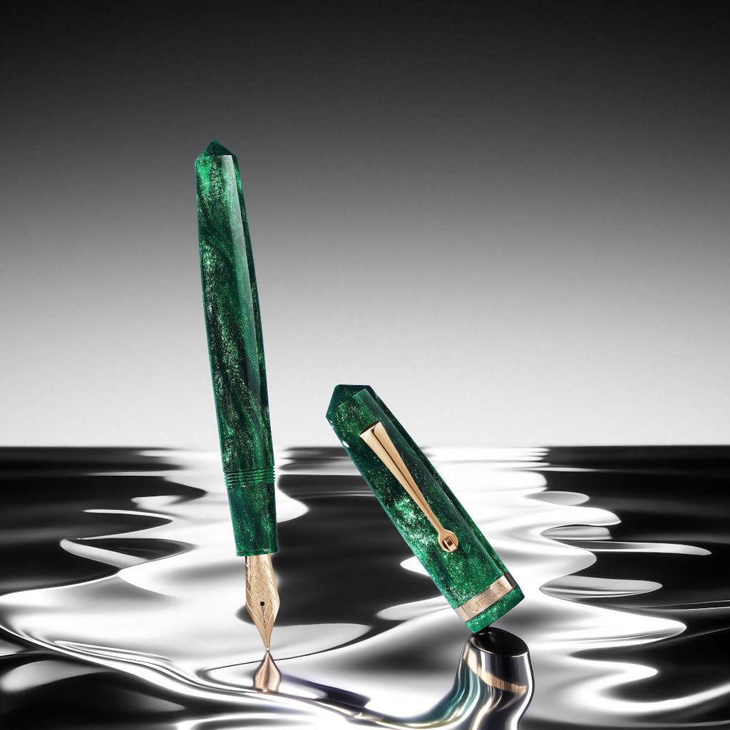 Omas Studio Fountain Pen - Smeraldo Elegante - Pen Boutique Ltd