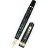 Omas Bologna Fountain Pen - Galassia - Gold Trim - Pen Boutique Ltd
