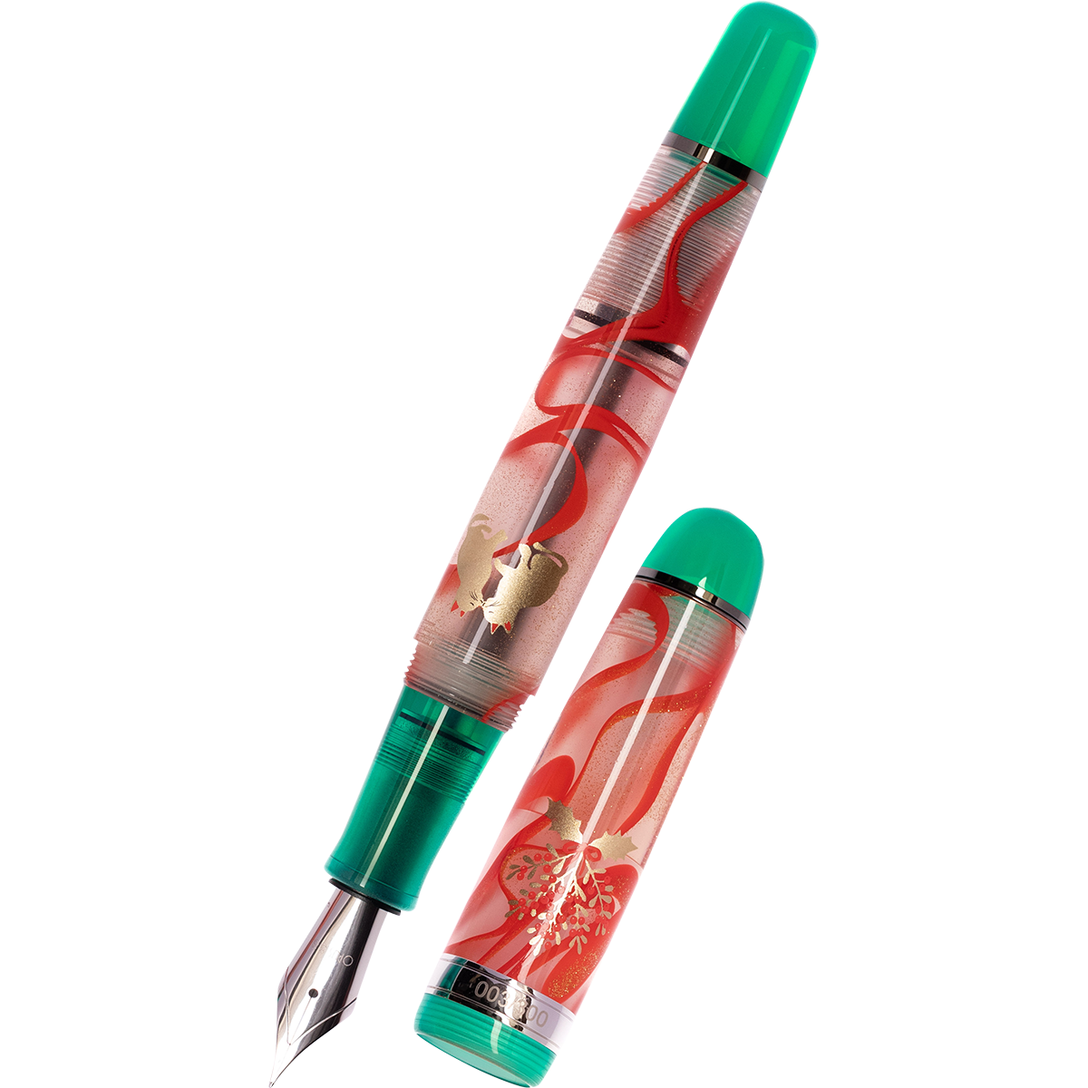 Opus 88 Jazz Fountain Pen - Under the Mistletoe (Limited Edition) - Pen Boutique Ltd