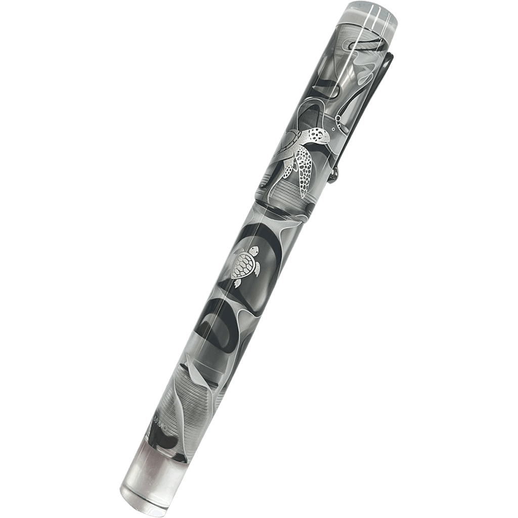 Opus 88 Demo Fountain Pen - Ocean - Sea Turtle (Limited Edition) - Pen Boutique Ltd