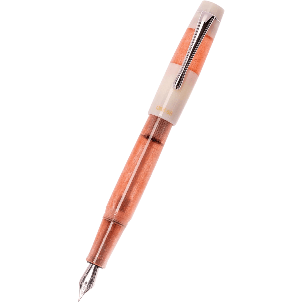 Opus 88 Koloro Fountain Pen - White Pink - Pen Boutique Ltd