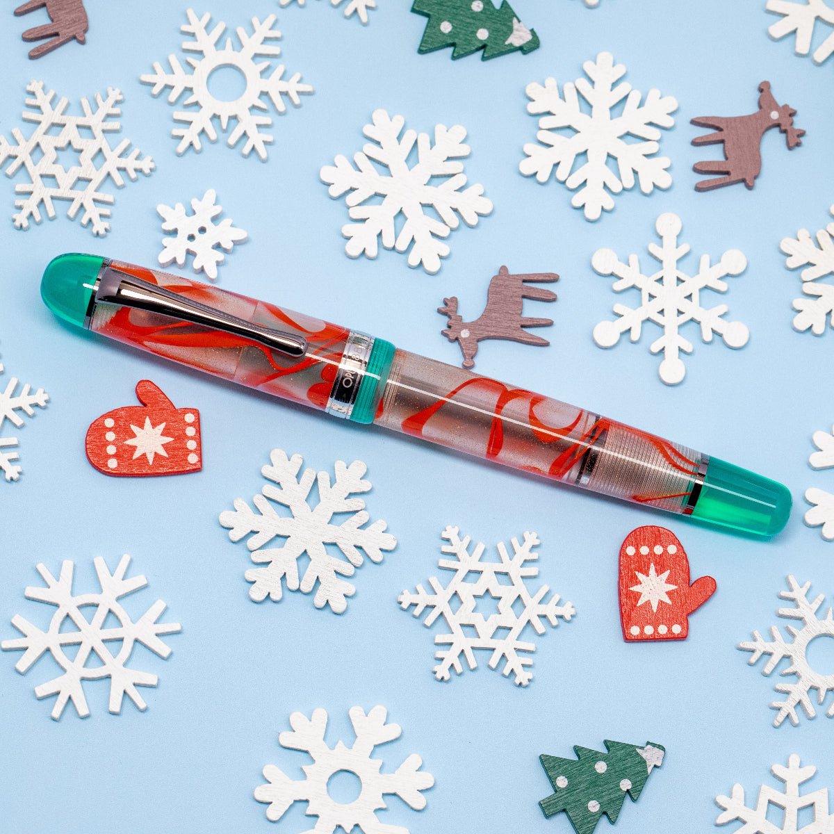 Opus 88 Jazz Fountain Pen - Under the Mistletoe (Limited Edition) - Pen Boutique Ltd