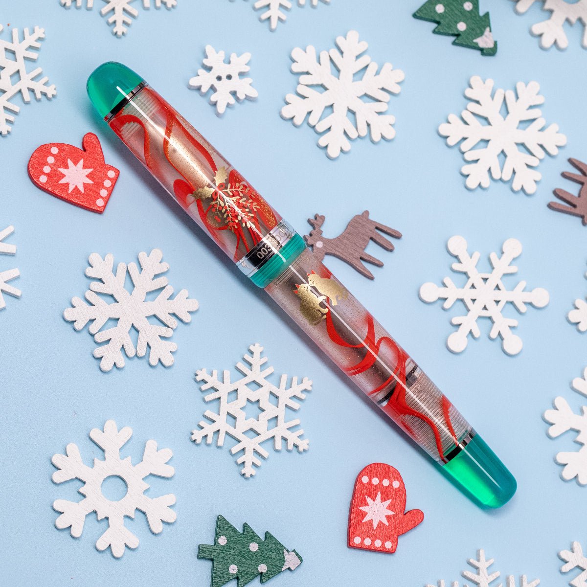 Opus 88 Jazz Fountain Pen - Under the Mistletoe (Limited Edition) - Pen Boutique Ltd