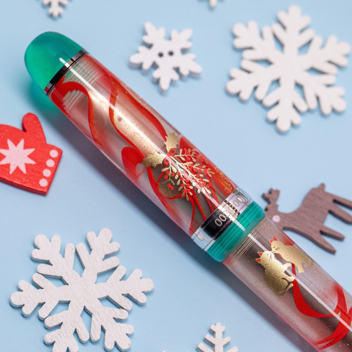 Opus 88 Jazz Fountain Pen - Under the Mistletoe (Limited Edition) - Pen Boutique Ltd