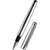 Otto Hutt Design 02 Rollerball Pen - Silver Honeycomb Guilloche - Pen Boutique Ltd
