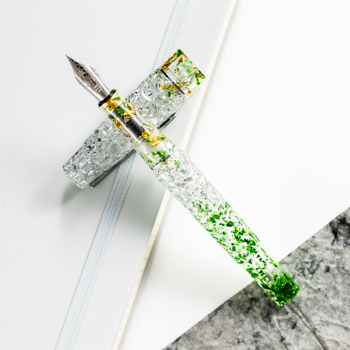 Benu Cocktail Hour Fountain Pen - Mojito - Pen Boutique Ltd