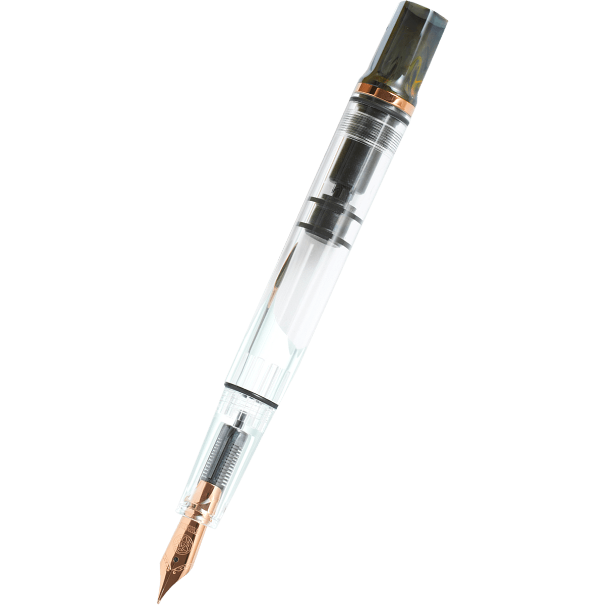 TWSBI Eco Fountain Pen - Serpentine & Bronze Trim - Pen Boutique Ltd