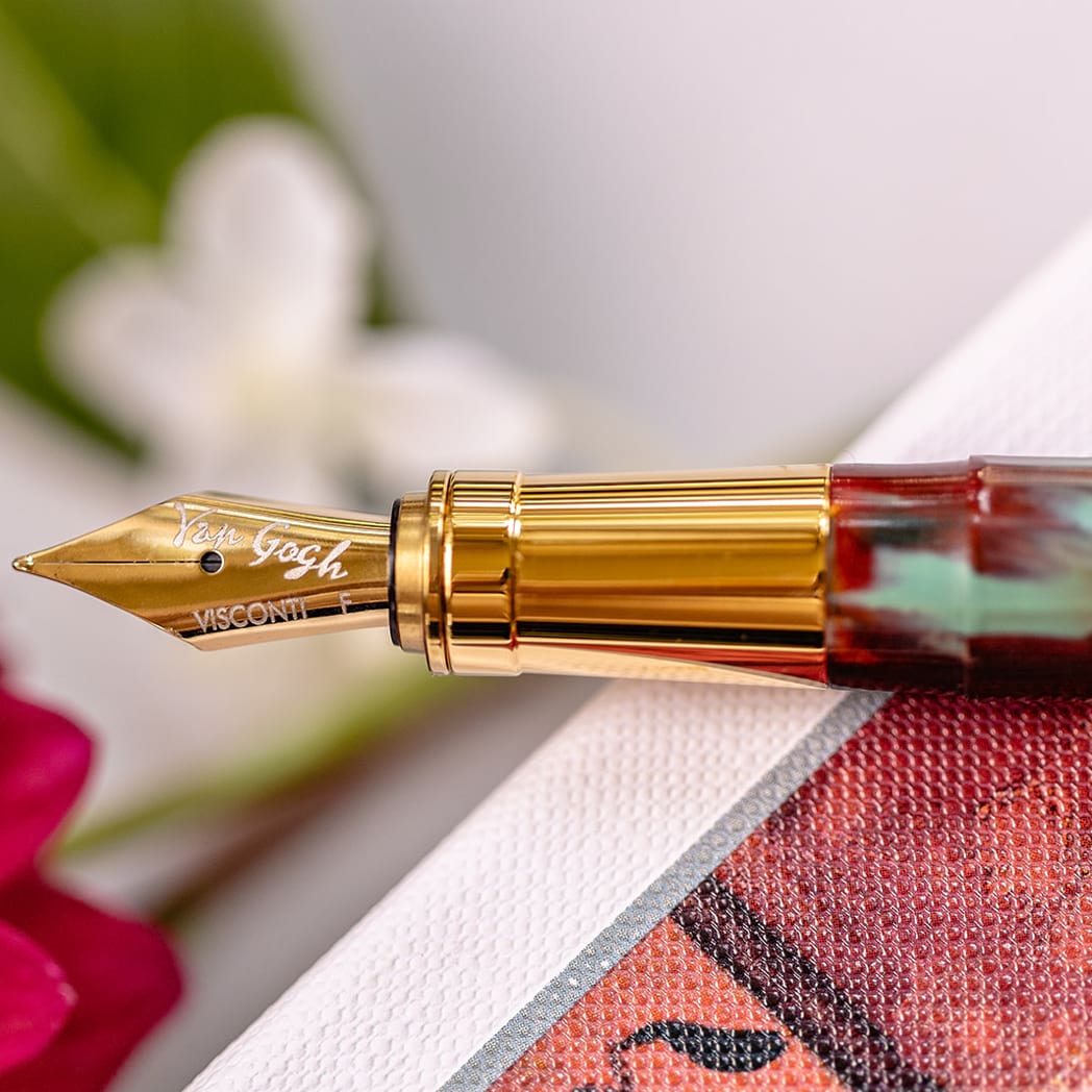 Visconti Van Gogh Fountain Pen - Flowering Plum Orchard - Pen Boutique Ltd
