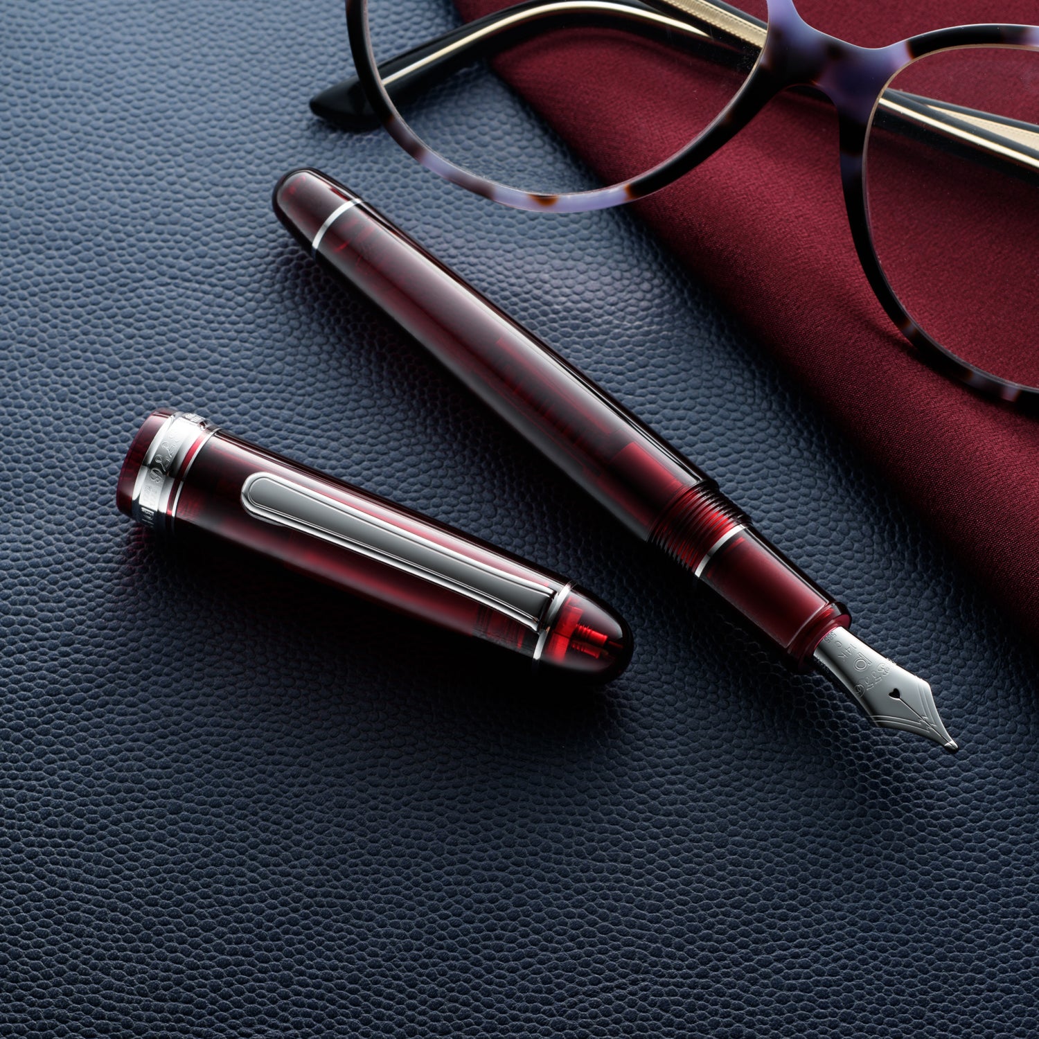 Platinum 3776 Century Fountain Pen - Bourgogne - Pen Boutique Ltd