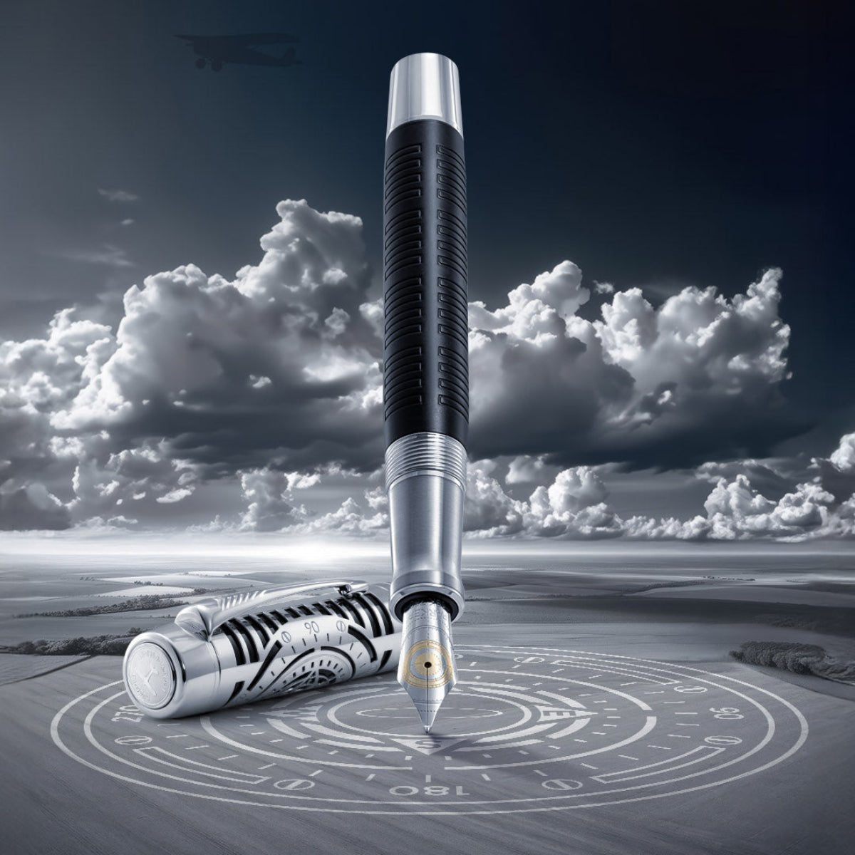 Parker Duofold Fountain Pen - Legacy of Flight (Limited Edition) - Pen Boutique Ltd