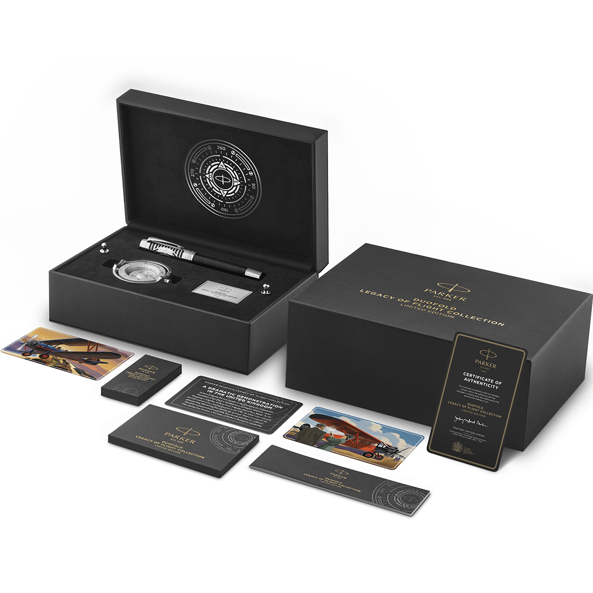 Parker Duofold Fountain Pen - Legacy of Flight (Limited Edition) - Pen Boutique Ltd