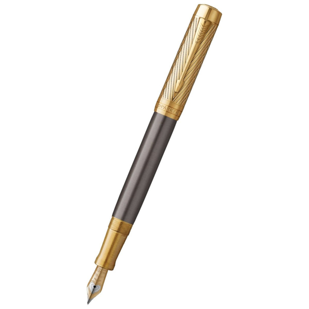 Parker Duofold Arrow Fountain Pen – Pioneer – 23K Gold - Pen Boutique Ltd