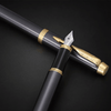 Parker IM Fountain Pen - Grey - Gold Trim - Pen Boutique Ltd