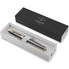 Parker IM Fountain Pen - Grey - Gold Trim - Pen Boutique Ltd