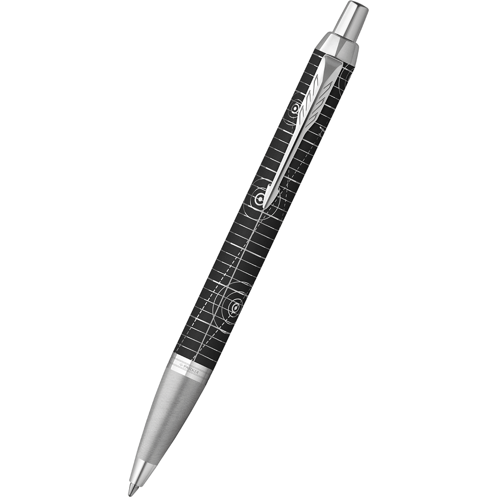 Parker IM Premium Ballpoint Pen - Legacy of Flight - Chrome Trim - Pen Boutique Ltd