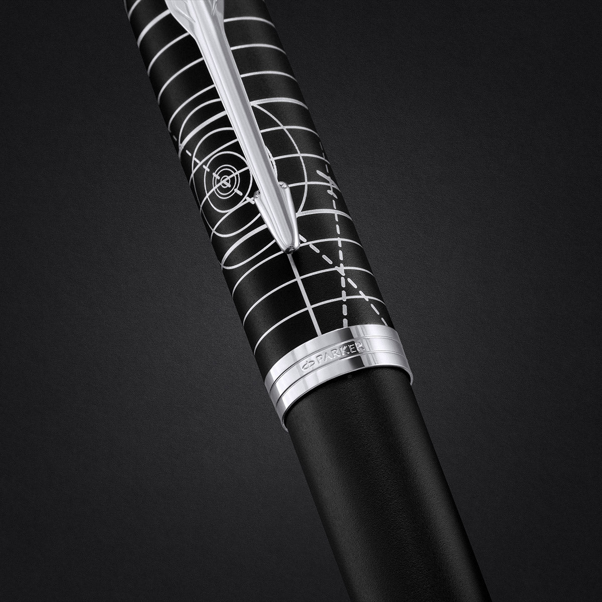 Parker IM Premium Rollerball Pen - Legacy of Flight - Chrome Trim - Pen Boutique Ltd