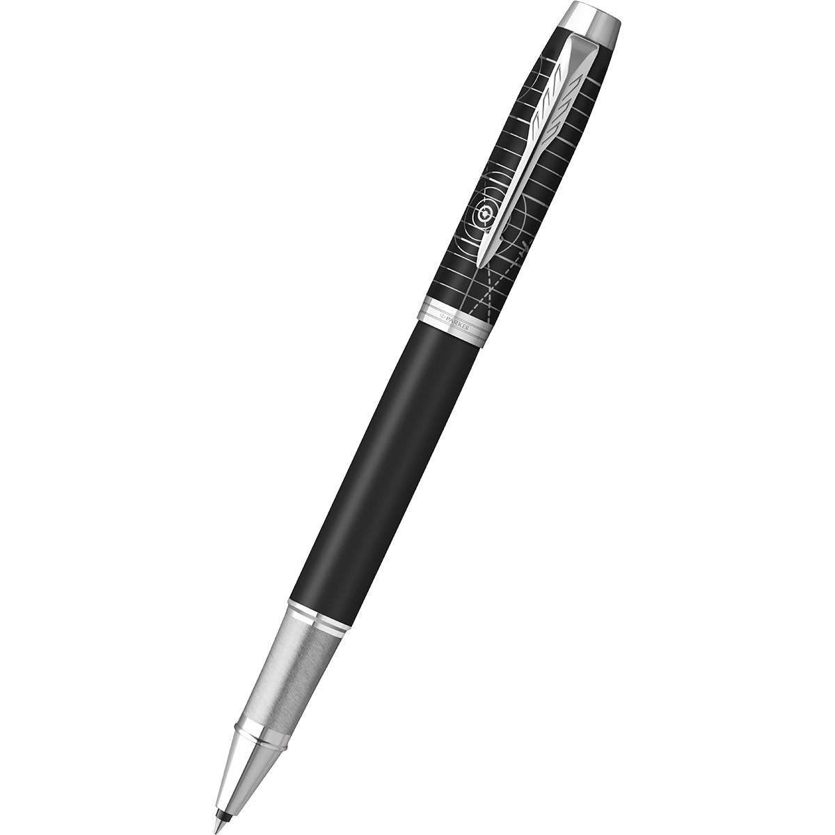 Parker IM Premium Rollerball Pen - Legacy of Flight - Chrome Trim - Pen Boutique Ltd