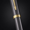 Parker IM Rollerball Pen - Grey - Gold Trim - Pen Boutique Ltd