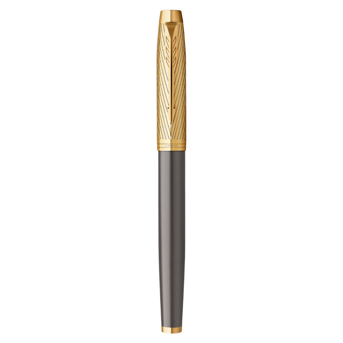 Parker IM Rollerball Pen - Premium Arrow - Gold Trim - Pen Boutique Ltd