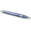 Parker IM Writing Rituals Ballpoint Pen - Peaceful Blue Gradient - Chrome Trim - Pen Boutique Ltd