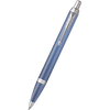Parker IM Writing Rituals Ballpoint Pen - Peaceful Blue Gradient - Chrome Trim - Pen Boutique Ltd