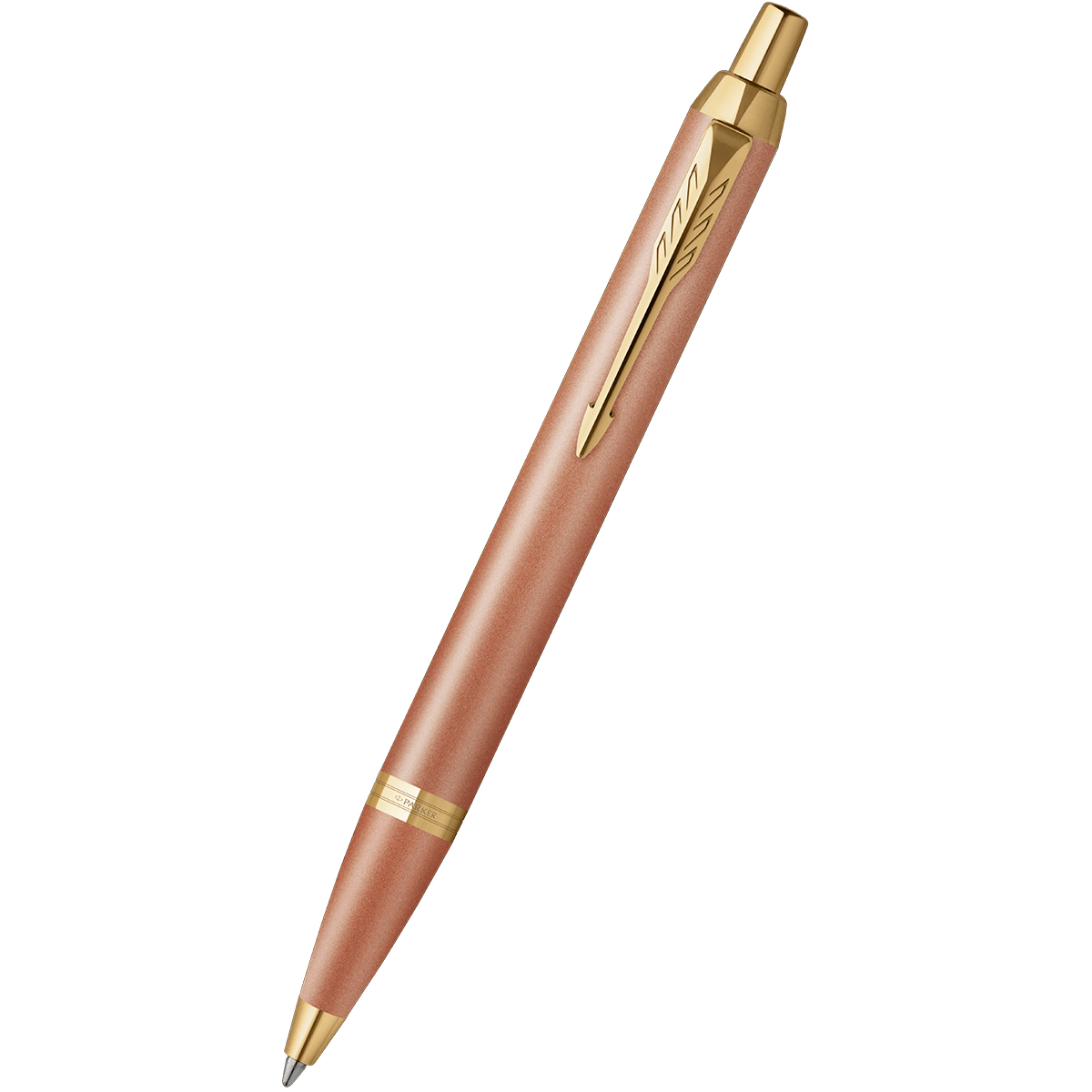 Parker IM Writing Rituals Ballpoint Pen - Uplifting Orange Gradient - Gold PVD Trim - Pen Boutique Ltd