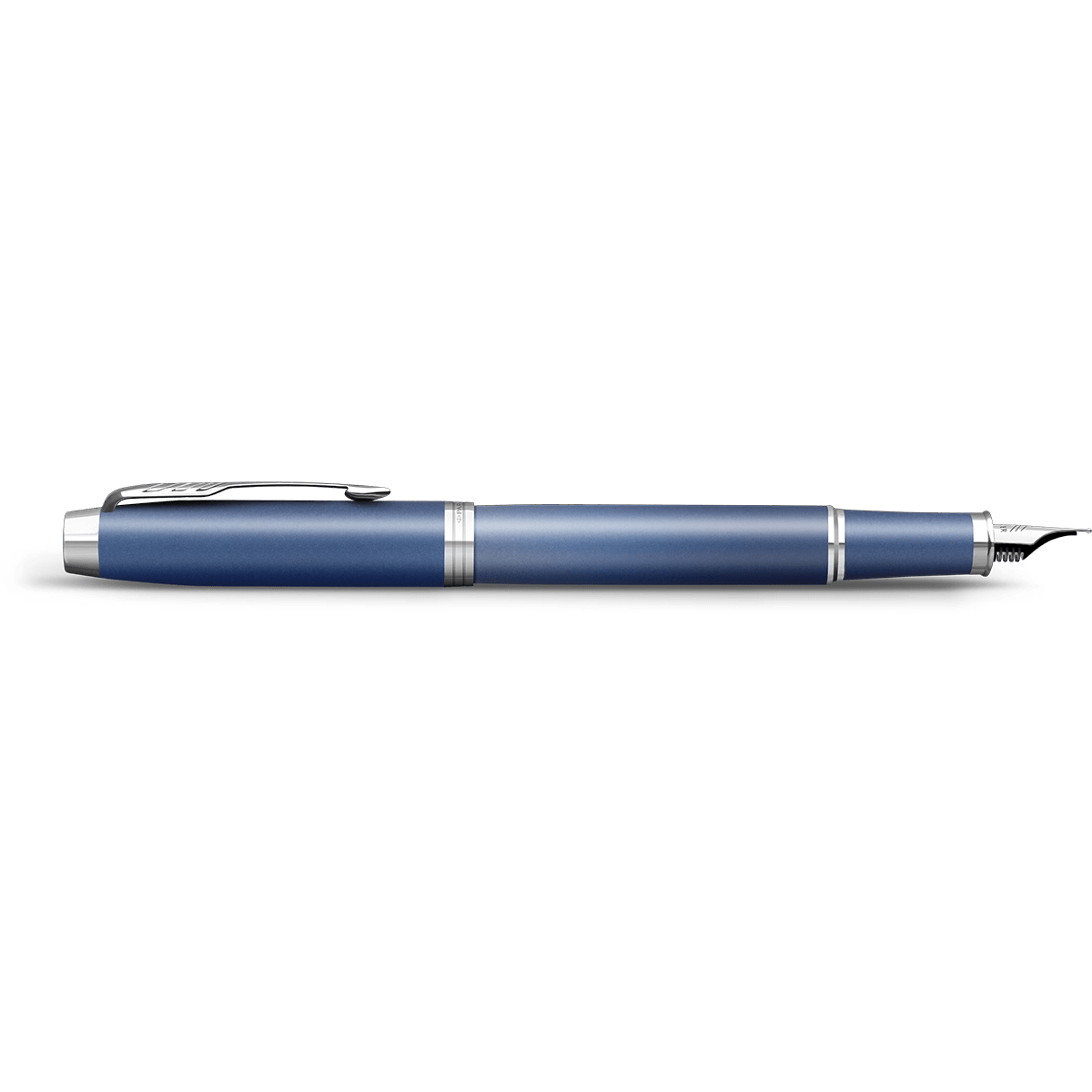 Parker IM Writing Rituals Fountain Pen - Peaceful Blue Gradient - Chrome Trim - Pen Boutique Ltd