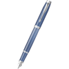 Parker IM Writing Rituals Fountain Pen - Peaceful Blue Gradient - Chrome Trim - Pen Boutique Ltd