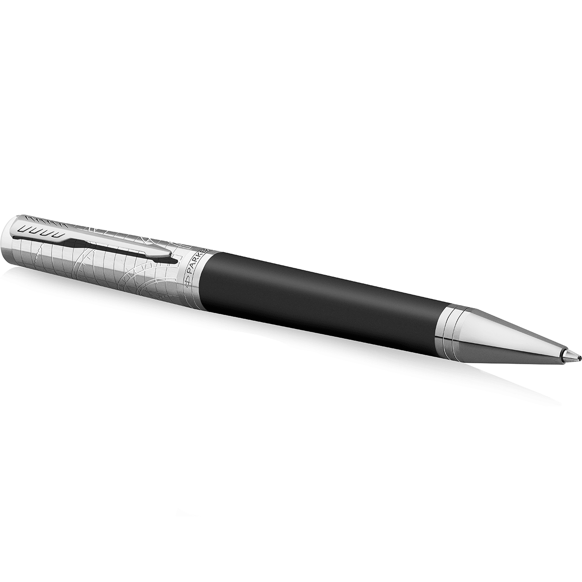 Parker Ingenuity Ballpoint Pen - Legacy of Flight - Chrome Trim - Pen Boutique Ltd