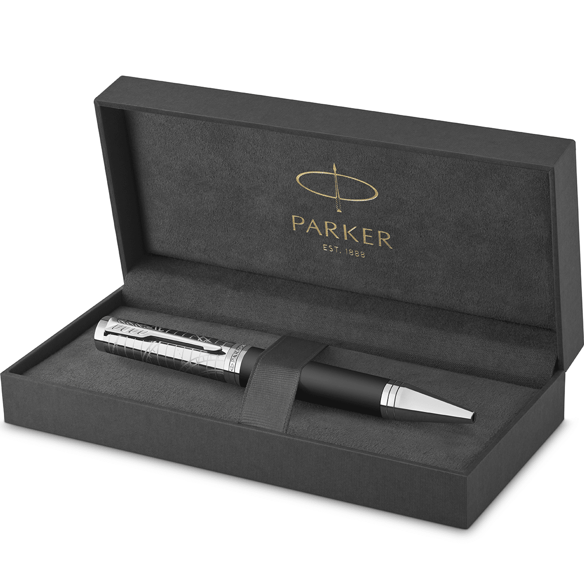 Parker Ingenuity Ballpoint Pen - Legacy of Flight - Chrome Trim - Pen Boutique Ltd