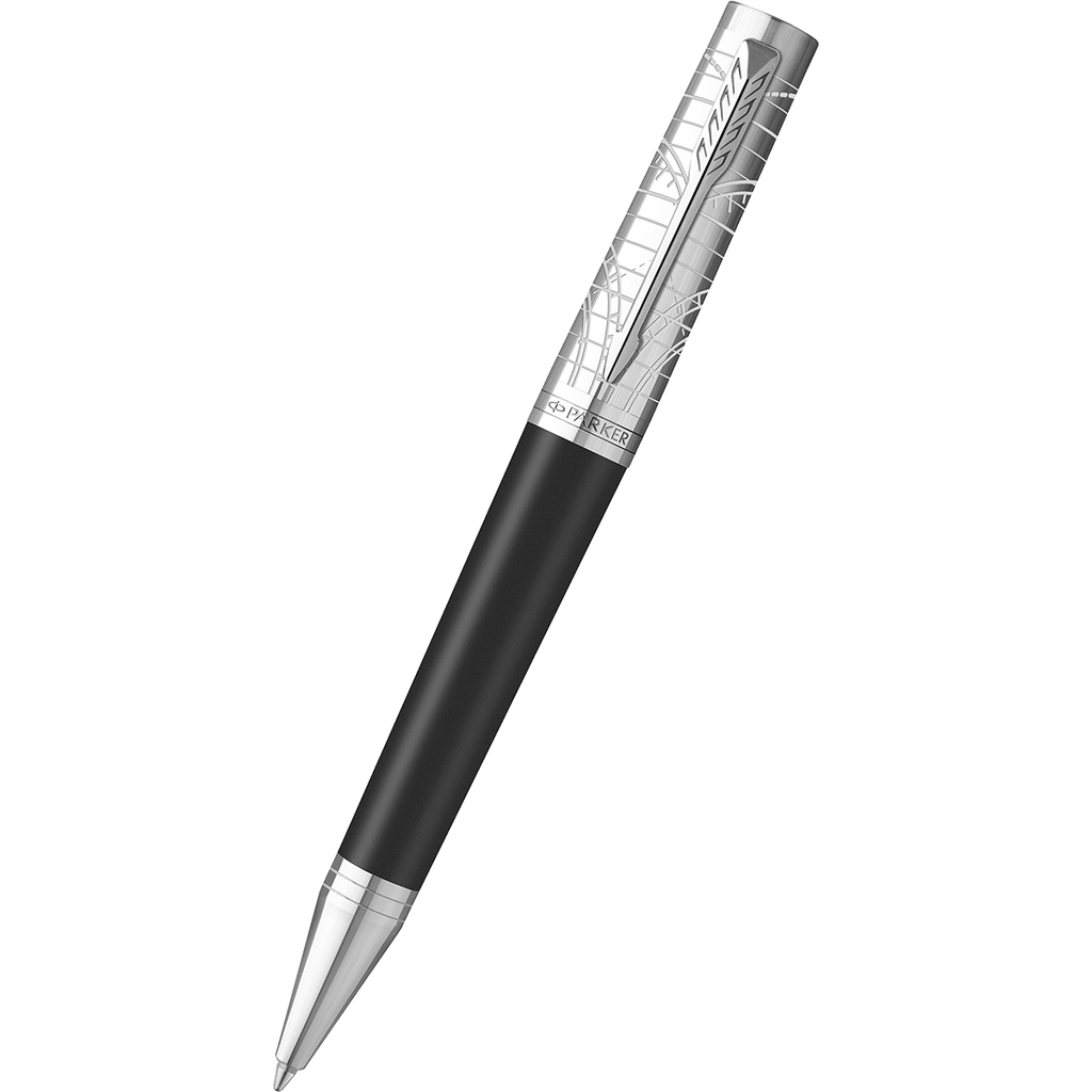 Parker Ingenuity Ballpoint Pen - Legacy of Flight - Chrome Trim - Pen Boutique Ltd