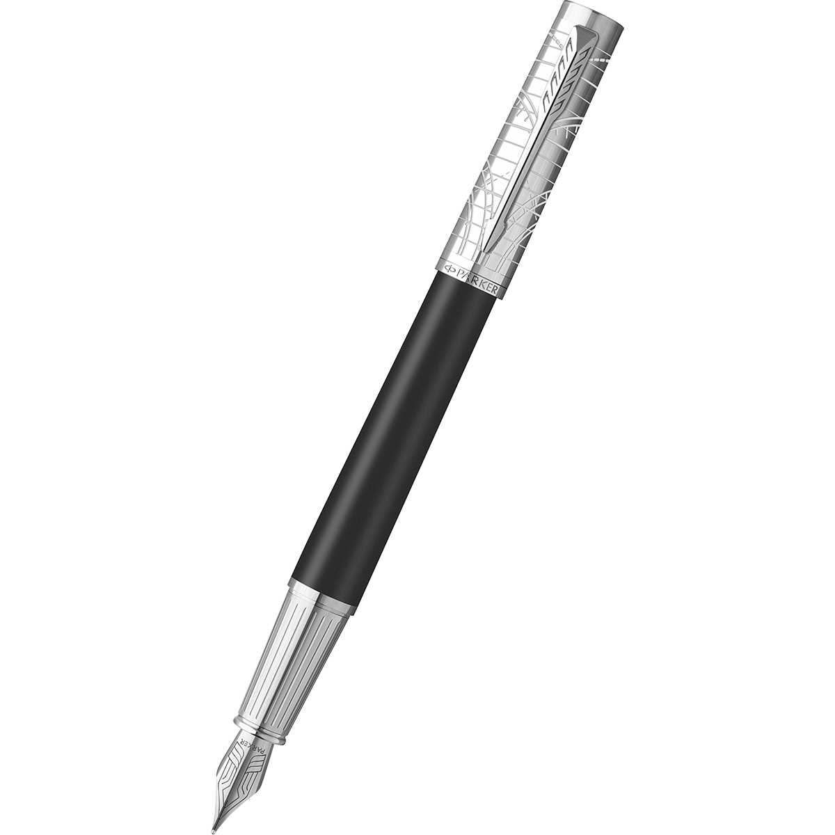Parker Ingenuity Fountain Pen – Legacy of Flight - Chrome Trim - Pen Boutique Ltd