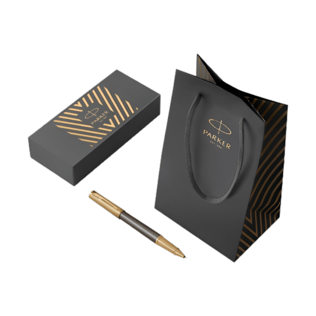 Parker Ingenuity Rollerball Pen - Arrow - Gold Trim - Pen Boutique Ltd