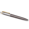 Parker Jotter Ballpoint Pen - Grey - Gold Trim - Pen Boutique Ltd