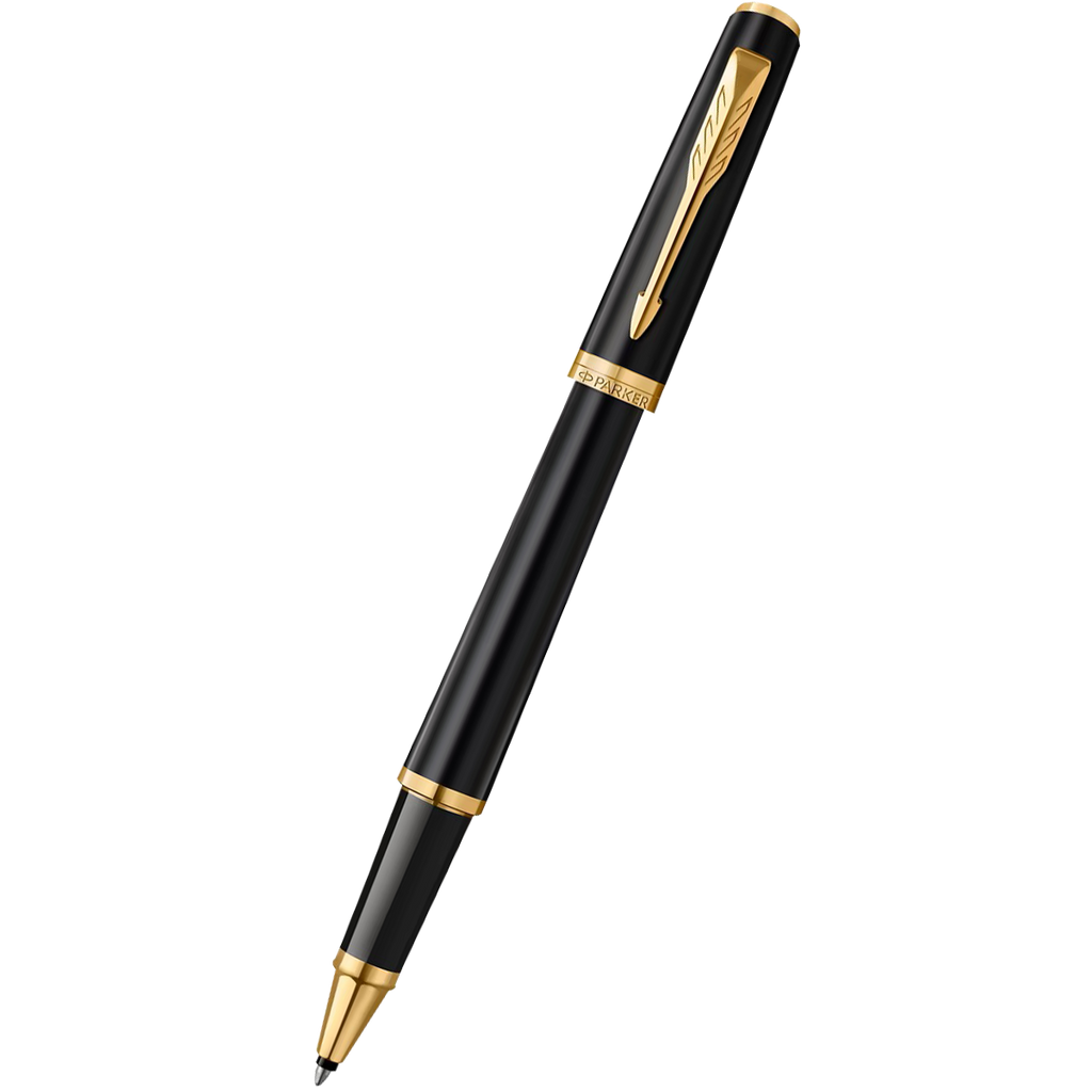 Parker Meridian Rollerbal Pen - Matte Black - Gold Trim-Pen Boutique Ltd